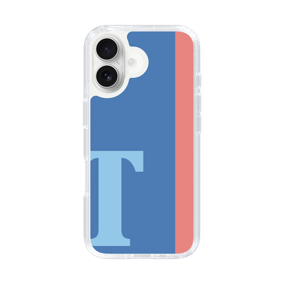 Slim Protection Case［ オリジナル - initial color line - T blue ］