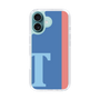 Slim Protection Case［ オリジナル - initial color line - T blue ］
