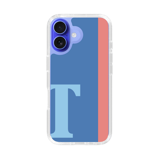 Slim Protection Case［ オリジナル - initial color line - T blue ］