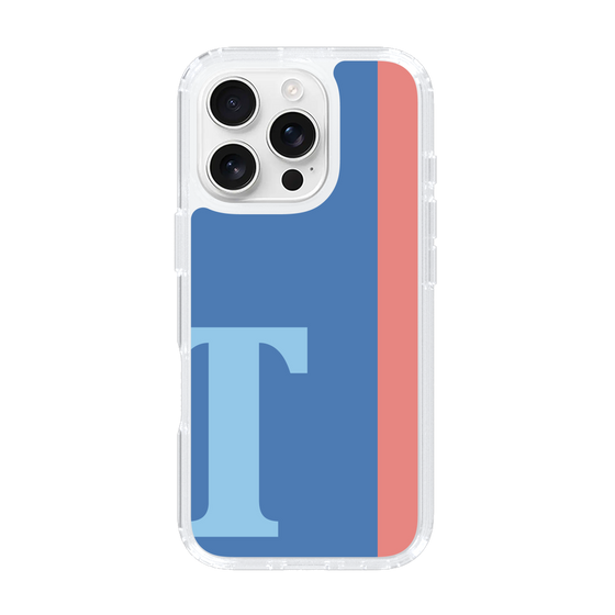 Slim Protection Case［ オリジナル - initial color line - T blue ］
