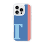 Slim Protection Case［ オリジナル - initial color line - T blue ］
