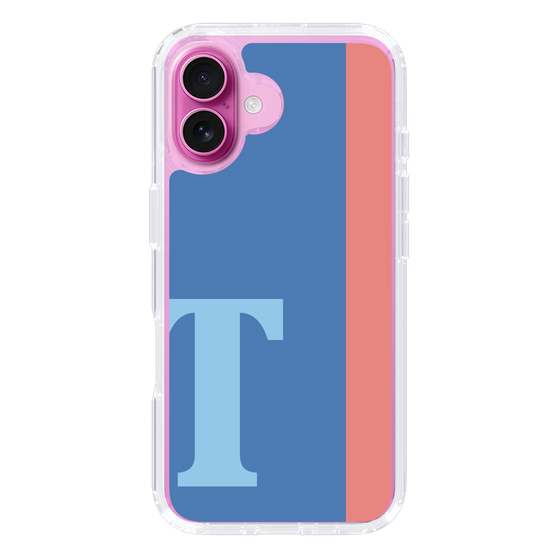 Slim Protection Case［ オリジナル - initial color line - T blue ］