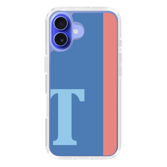 Slim Protection Case［ オリジナル - initial color line - T blue ］