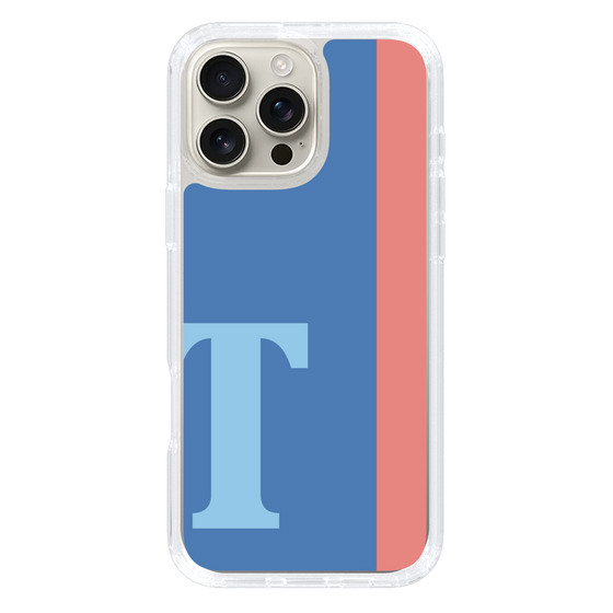 Slim Protection Case［ オリジナル - initial color line - T blue ］