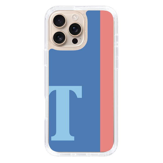 Slim Protection Case［ オリジナル - initial color line - T blue ］