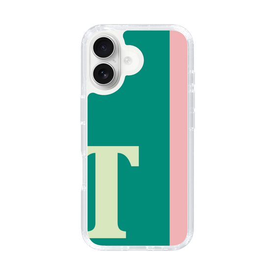 Slim Protection Case［ オリジナル - initial color line - T green ］
