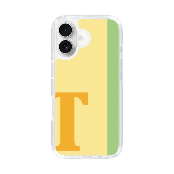 Slim Protection Case［ オリジナル - initial color line - T yellow ］