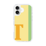 Slim Protection Case［ オリジナル - initial color line - T yellow ］