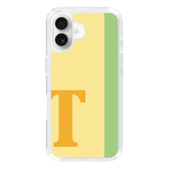 Slim Protection Case［ オリジナル - initial color line - T yellow ］