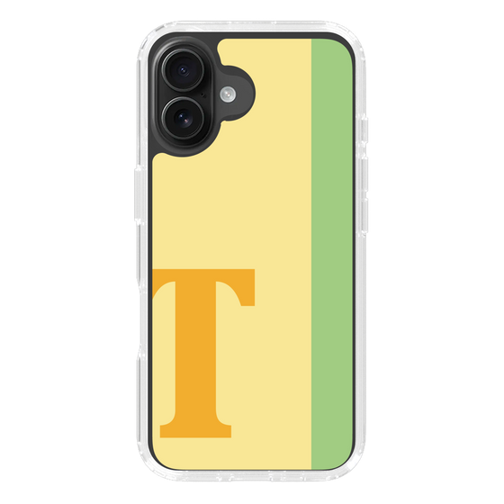 Slim Protection Case［ オリジナル - initial color line - T yellow ］