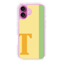 Slim Protection Case［ オリジナル - initial color line - T yellow ］