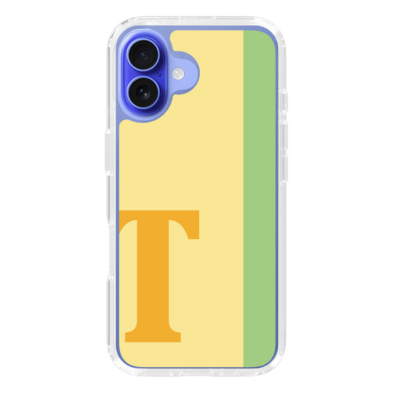 Slim Protection Case［ オリジナル - initial color line - T yellow ］