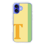 Slim Protection Case［ オリジナル - initial color line - T yellow ］