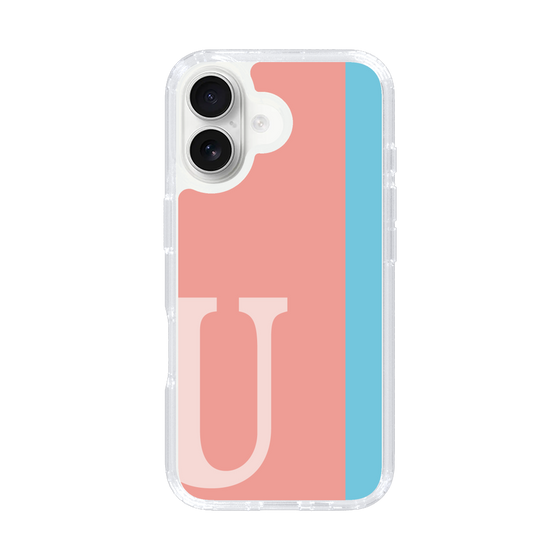 Slim Protection Case［ オリジナル - initial color line - U pink ］