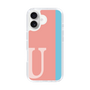 Slim Protection Case［ オリジナル - initial color line - U pink ］