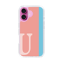 Slim Protection Case［ オリジナル - initial color line - U pink ］