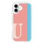 Slim Protection Case［ オリジナル - initial color line - U pink ］