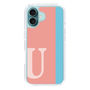 Slim Protection Case［ オリジナル - initial color line - U pink ］