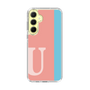 Slim Protection Case［ オリジナル - initial color line - U pink ］