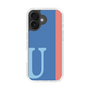 Slim Protection Case［ オリジナル - initial color line - U blue ］