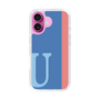 Slim Protection Case［ オリジナル - initial color line - U blue ］