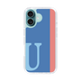 Slim Protection Case［ オリジナル - initial color line - U blue ］