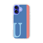 Slim Protection Case［ オリジナル - initial color line - U blue ］