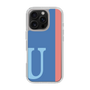 Slim Protection Case［ オリジナル - initial color line - U blue ］