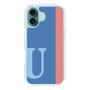 Slim Protection Case［ オリジナル - initial color line - U blue ］