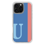 Slim Protection Case［ オリジナル - initial color line - U blue ］