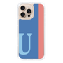 Slim Protection Case［ オリジナル - initial color line - U blue ］