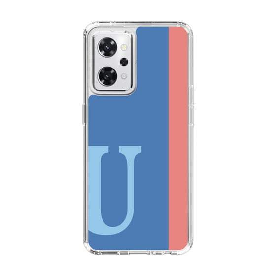 Slim Protection Case［ オリジナル - initial color line - U blue ］