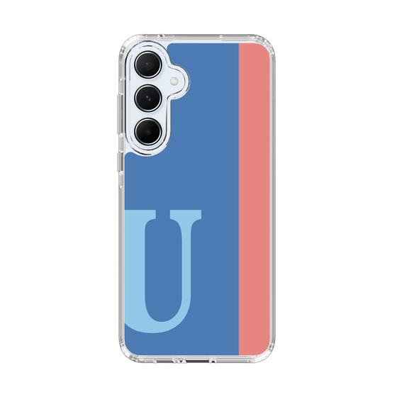 Slim Protection Case［ オリジナル - initial color line - U blue ］
