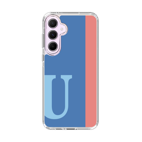 Slim Protection Case［ オリジナル - initial color line - U blue ］