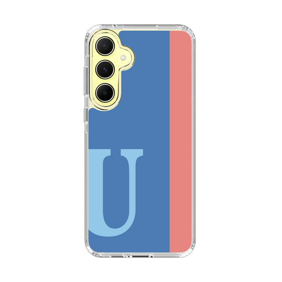Slim Protection Case［ オリジナル - initial color line - U blue ］