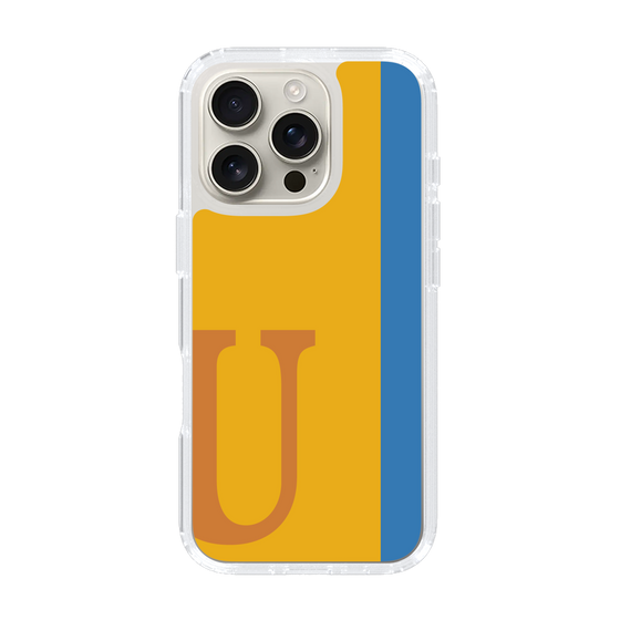 Slim Protection Case［ オリジナル - initial color line - U orange ］