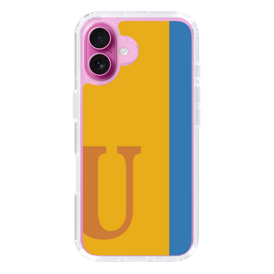 Slim Protection Case［ オリジナル - initial color line - U orange ］
