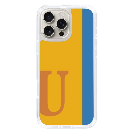Slim Protection Case［ オリジナル - initial color line - U orange ］