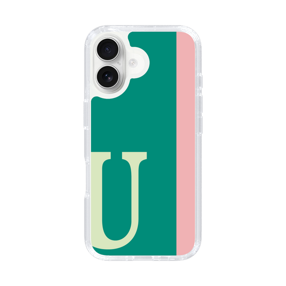 Slim Protection Case［ オリジナル - initial color line - U green ］