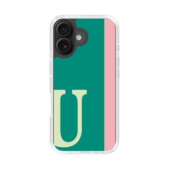 Slim Protection Case［ オリジナル - initial color line - U green ］