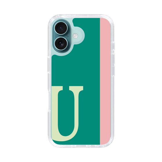 Slim Protection Case［ オリジナル - initial color line - U green ］