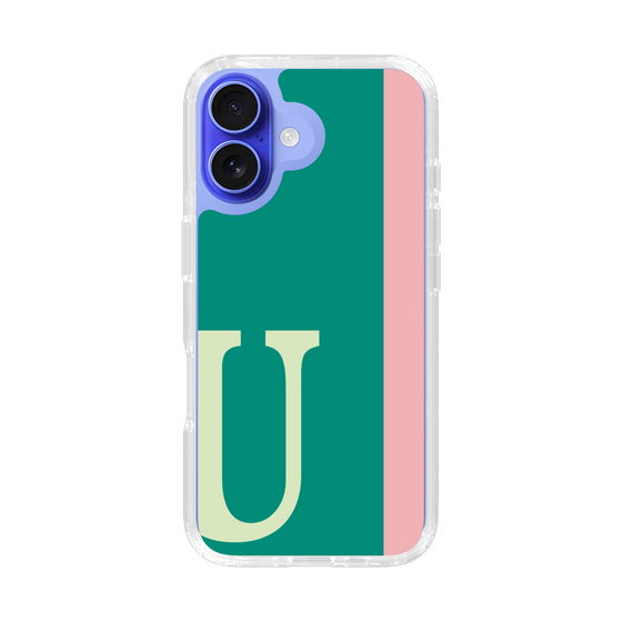 Slim Protection Case［ オリジナル - initial color line - U green ］