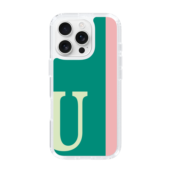 Slim Protection Case［ オリジナル - initial color line - U green ］