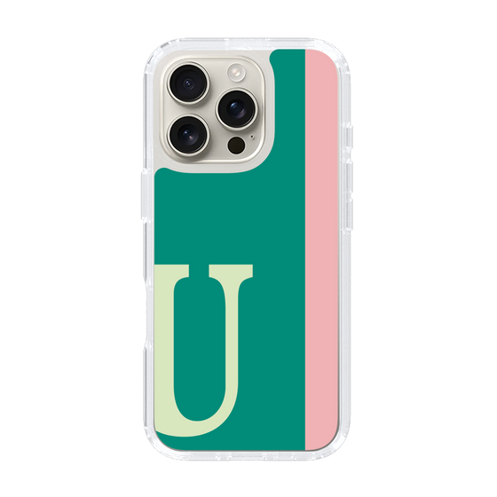 Slim Protection Case［ オリジナル - initial color line - U green ］