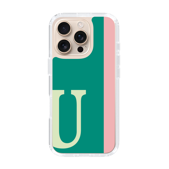 Slim Protection Case［ オリジナル - initial color line - U green ］