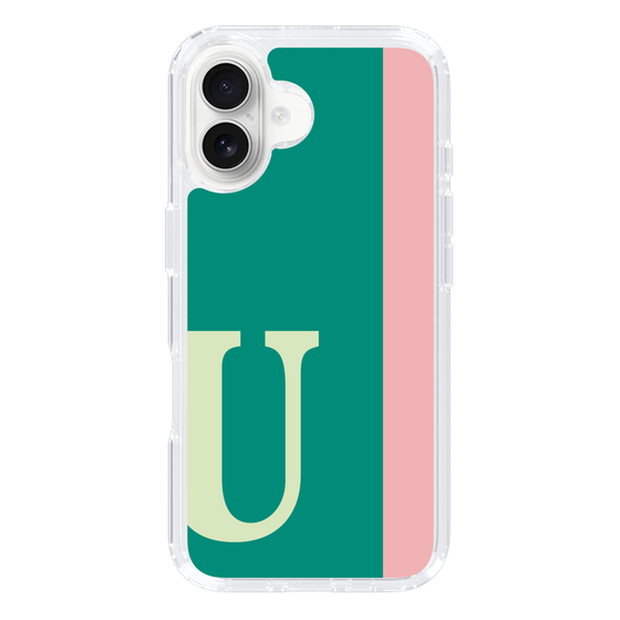 Slim Protection Case［ オリジナル - initial color line - U green ］