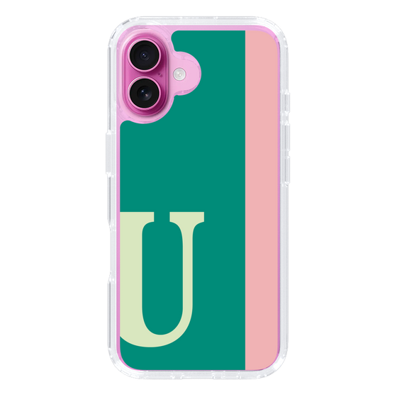 Slim Protection Case［ オリジナル - initial color line - U green ］