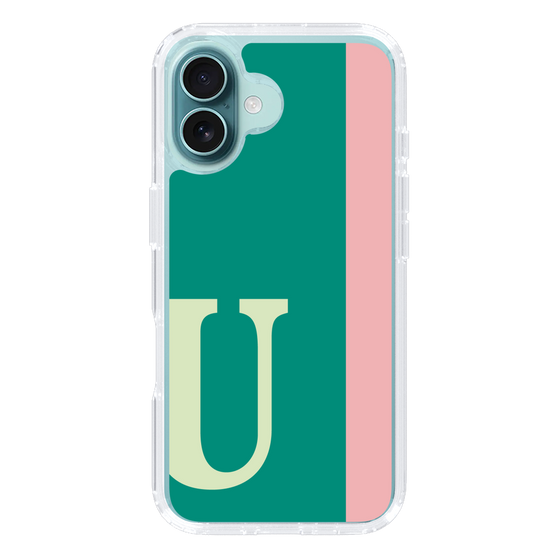 Slim Protection Case［ オリジナル - initial color line - U green ］