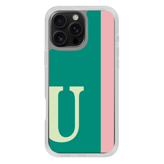 Slim Protection Case［ オリジナル - initial color line - U green ］