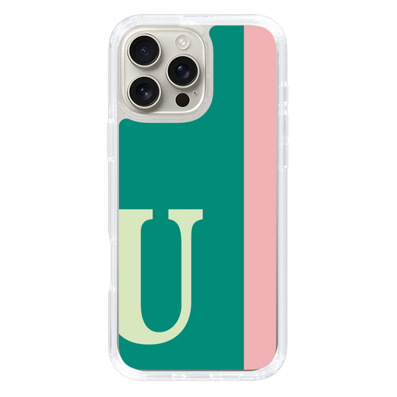 Slim Protection Case［ オリジナル - initial color line - U green ］